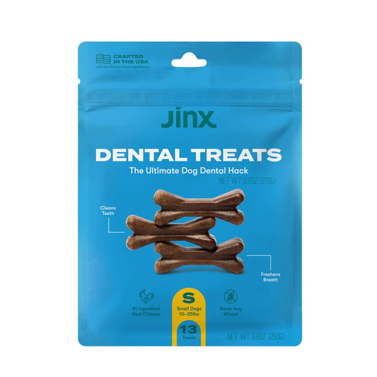 Chicken Flavor Dental Treats for Small Dogs, 8.8 Oz Bag, 13 Treats
