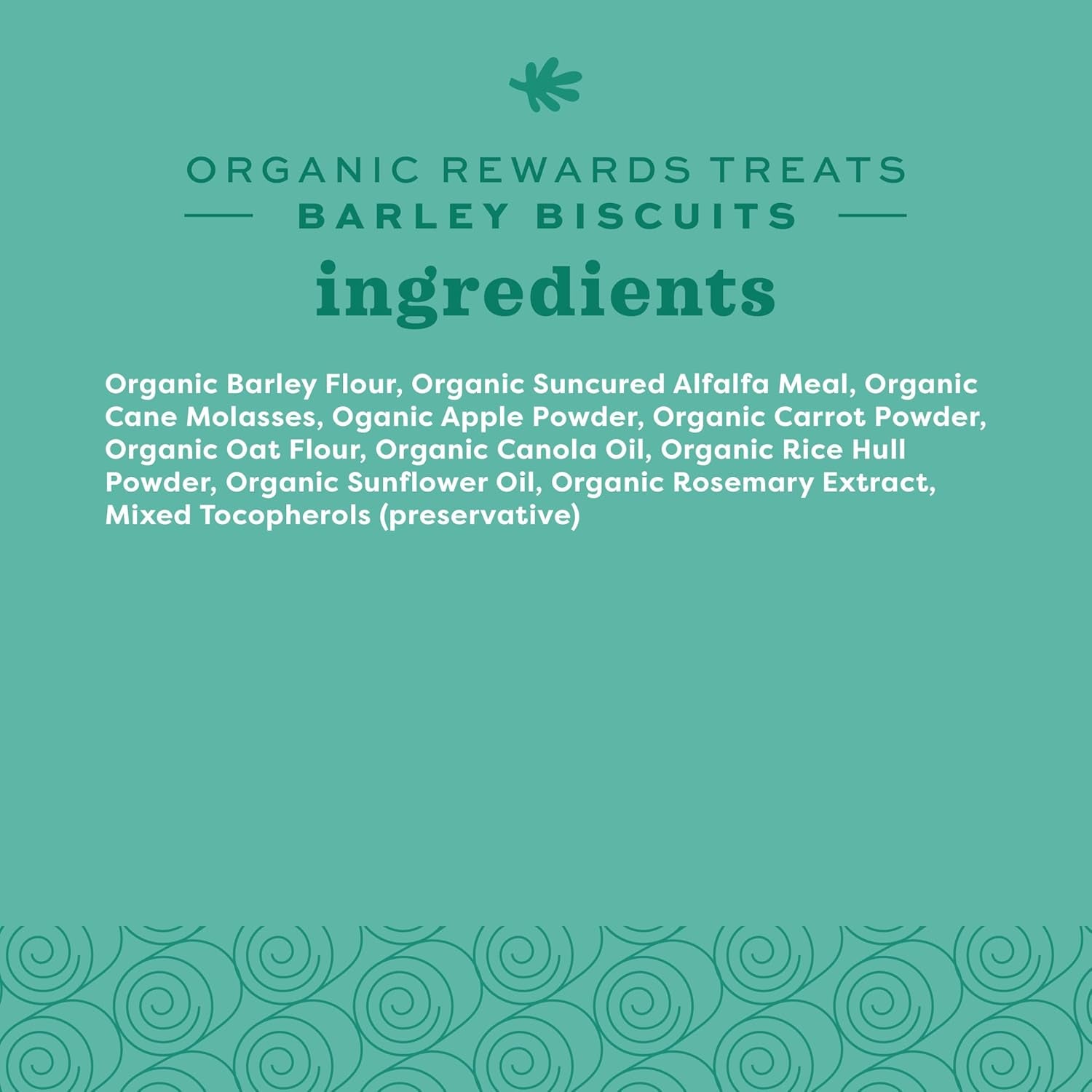 Animal Health Organic Rewards Barley Biscuit Treats, Barley Guinea Pig & Bunny Treats, Pet Snack for Rabbit, Carrot, Apple, Made with  Guinea Pig Hay, Alfalfa for Rabbit, 2.65 Oz Bag