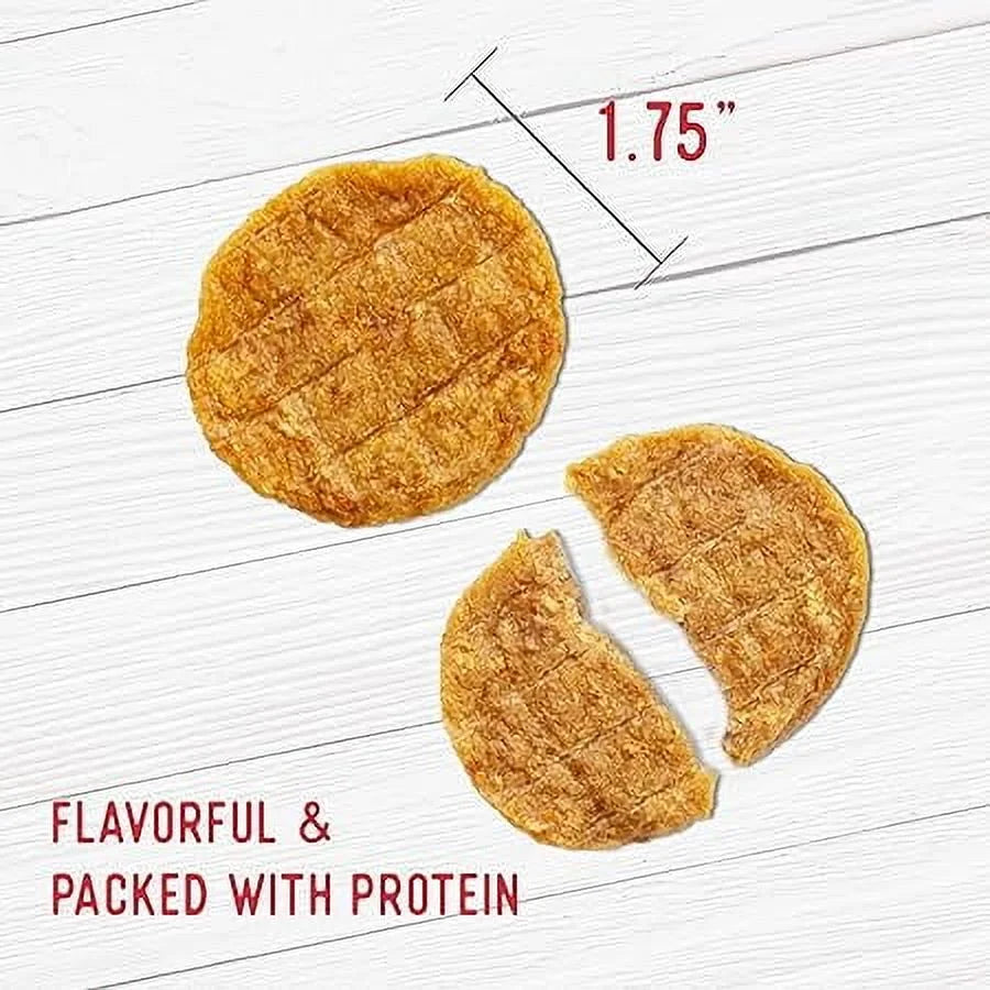 Dogs Love Chicken Jerky Dog Treats with Only 3 Ingredients and No Fillers, 1 Pound Bag