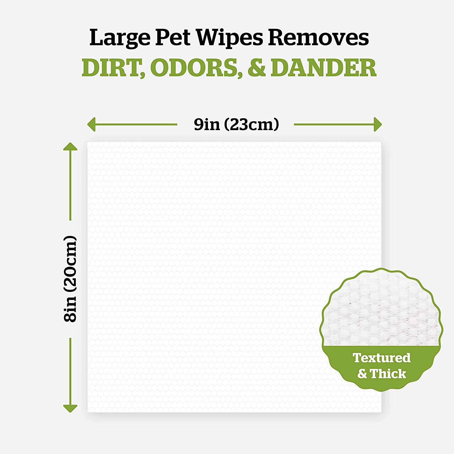 Pogi’S Dog Grooming Wipes – Hypoallergenic Pet Wipes for Paws, Body & Butt – Cleaning & Hydrating, Fragrance Free, 400-Count