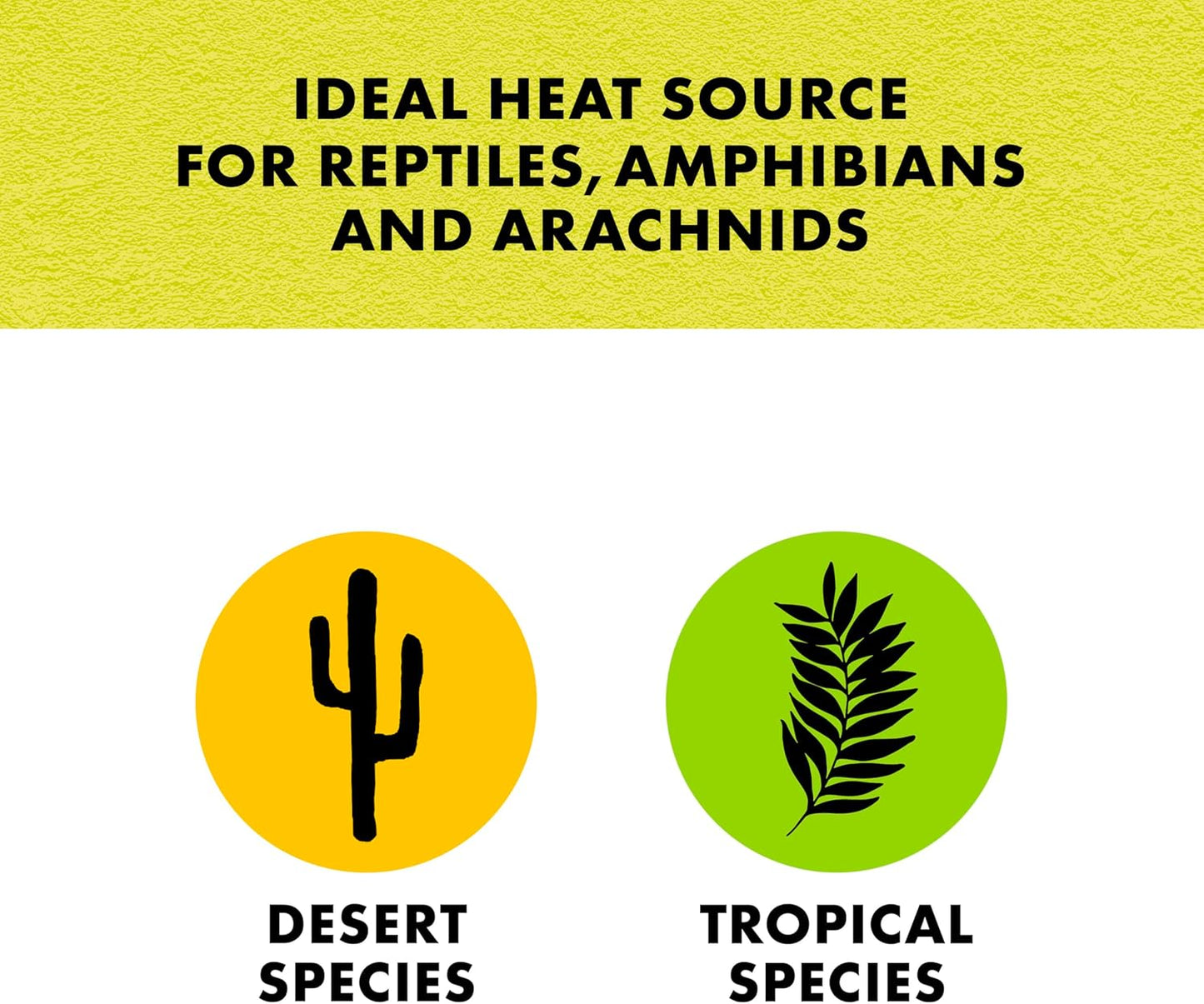 Heat Mat, Terrarium Heater for Reptiles, Snakes (Ball Pythons, Corn Snakes), Leopard Geckos, Tortoises, Amphibians and Arachnids, Medium, Fits 30-40 Gallon, 16 Watt