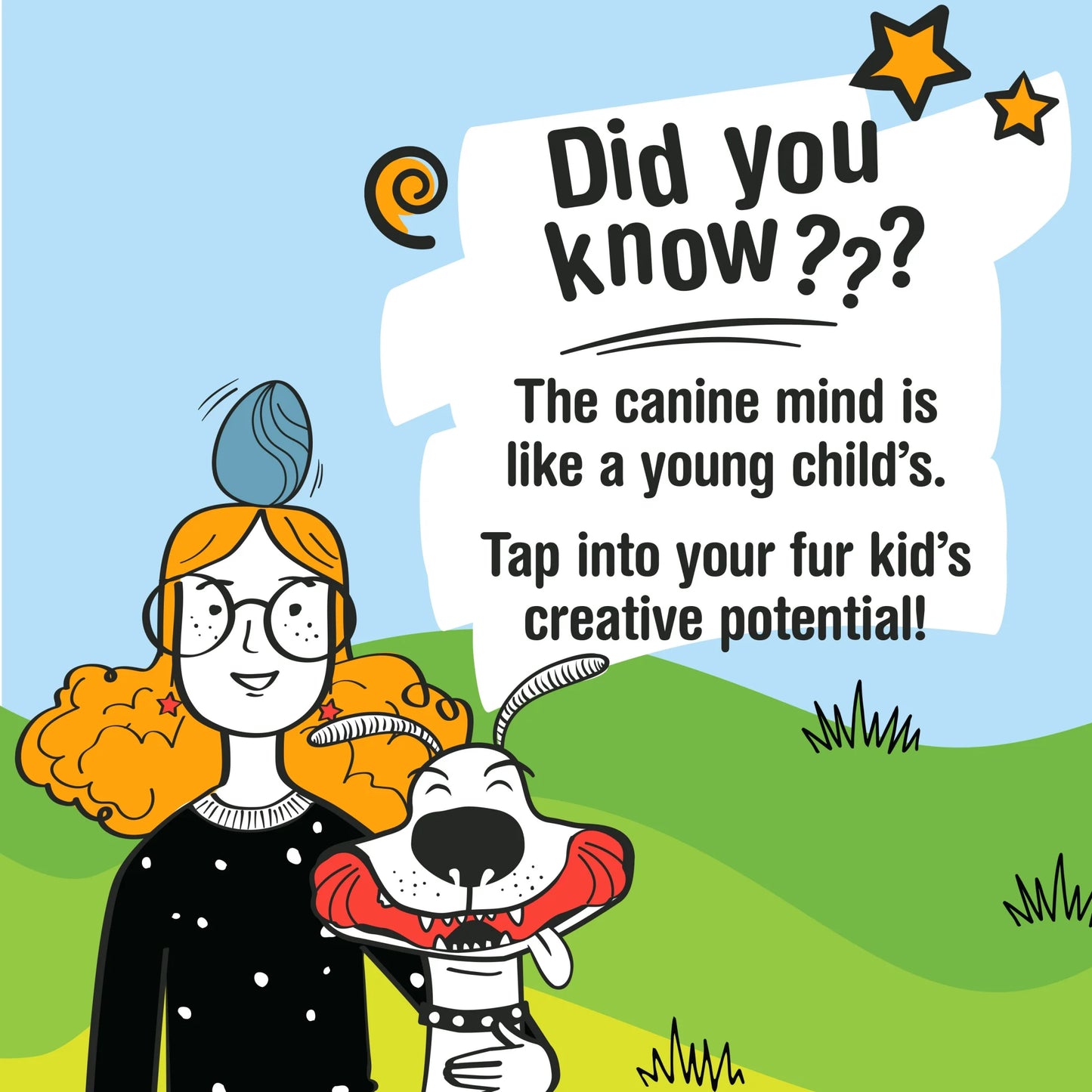 Eggi Interactive Dog Toy, Lightweight Bouncy Treat Toy, Creative Play & Exercise