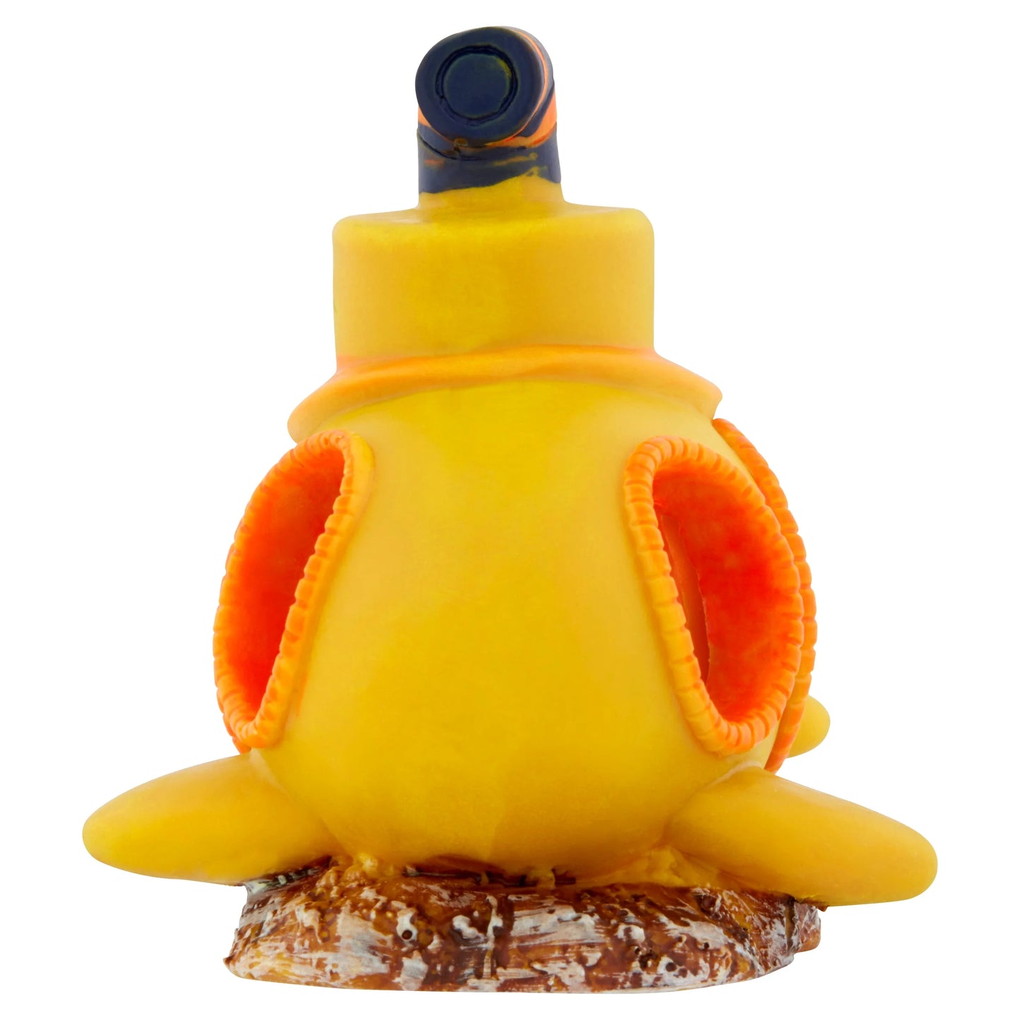 Yellow Submarine Glow in the Dark Polyresin Aquarium Ornament