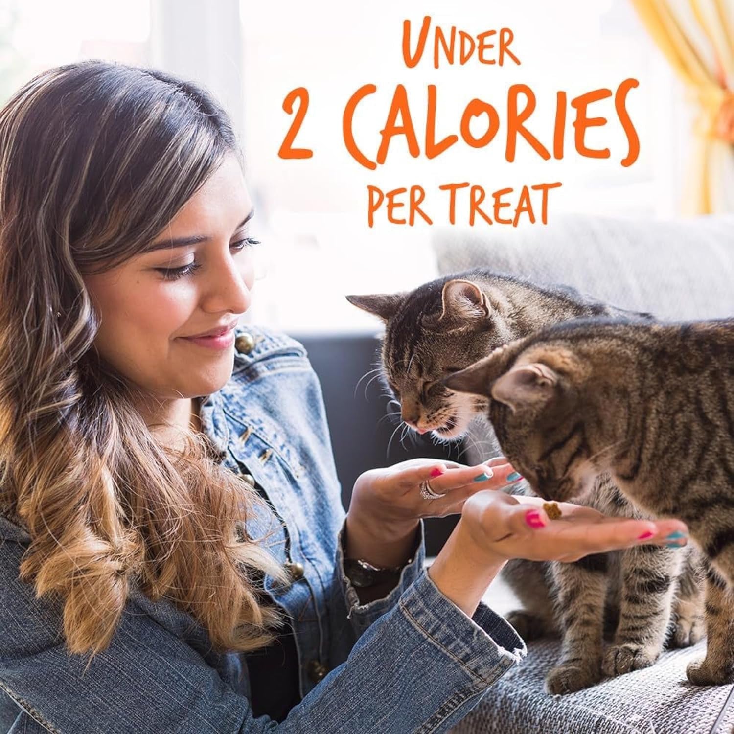 Cat Treats, Healthy Treats for Cats, Low Calorie and Packed with Protein, Crunchy Biscuits, Free of Wheat, Corn and Soy, Made with Real Tuna and Pumpkin, 2.5Oz