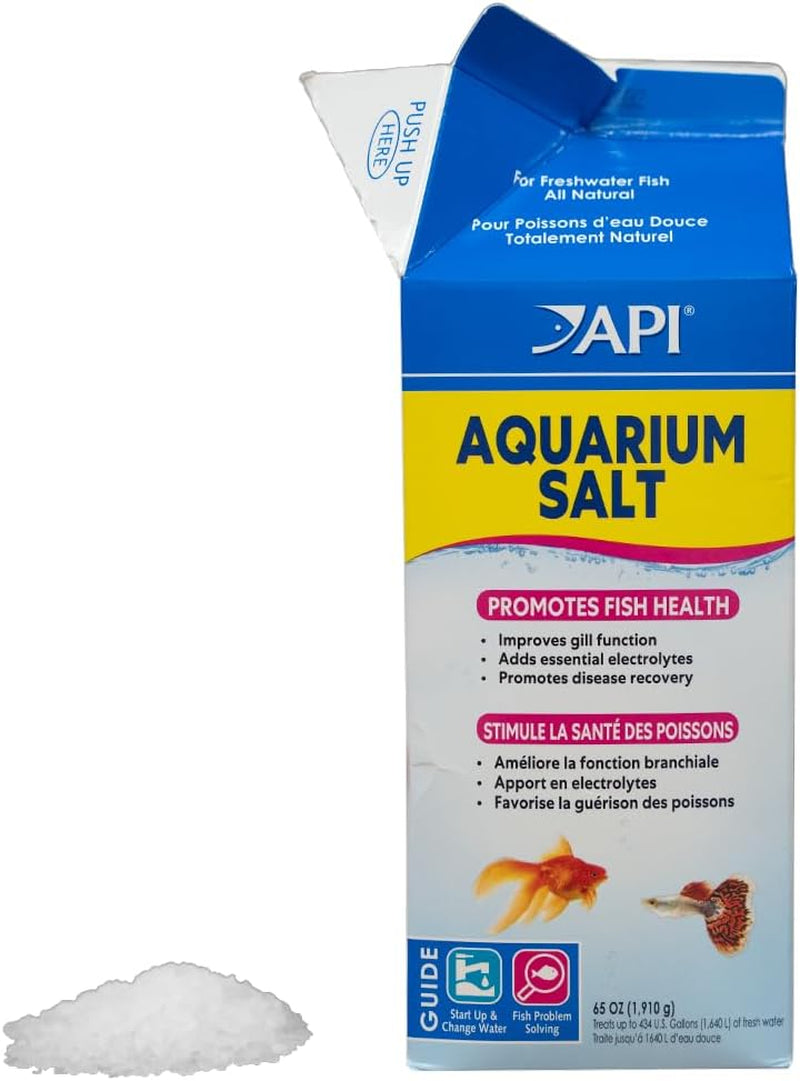 AQUARIUM SALT Freshwater Aquarium Salt 65-Ounce Box