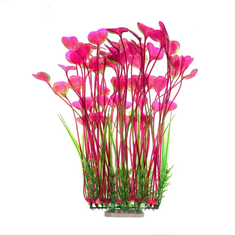 Large Aquarium Plants Artificial Plastic Fish Tank Plants Decoration Ornament for All Fish